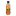 Plastic bottle of orange pulpy fruit drink with black cap and label reading '5 Alive Orange'