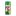 Can of 7UP lemon-lime soda with a green geometric design and red 7UP logo