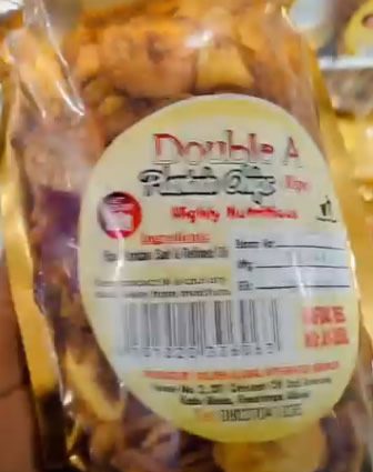 Double A Ripe Plantain Chips – Medium