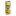 Yellow fruit juice can featuring tropical fruit images (pineapple, orange, apple, pear) on the label.