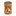 Orange can of canned dog food with a puppy image and beef flavor label on an orange package, for puppies.