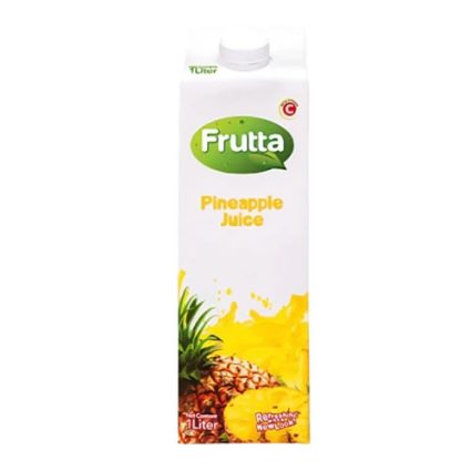 Frutta Pineapple Juice carton standing upright with pineapple graphic at the bottom and the brand logo.