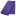 Purple scarf with dark purple polka dots, folded to show scalloped lace edge at the bottom.