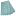 Light blue fabric with turquoise floral pattern and scalloped lace edge, folded neatly.