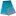 Turquoise fabric with blue floral embroidery along the hem and scattered pink flowers across the surface.
