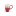 Red ceramic mug with a cherry pattern and white top band, shown empty on a white background.",