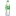 Full plastic Sprite soda bottle standing upright with a green label on a white background.
